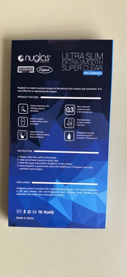 Tempered Glass Screen Protector for iPhone 16 Pro Max 2 Pack - Image 2 of 4