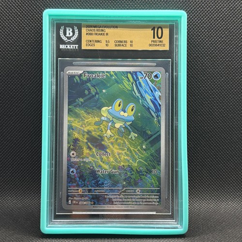 Pokemon Froakie IR Illustration Rare 088/086 Holo Beckett BGS 10