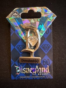 Disneyland 60th Anniversary Diamond Pin | eBay