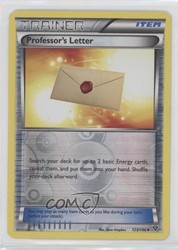 Professor's Letter 123/146 XY Base Reverse Holo