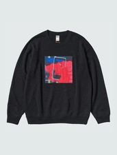 UNIQLO KAWS x Andy Warhol Men s Size US XL Black Cotton Crew Neck Sweatshirt