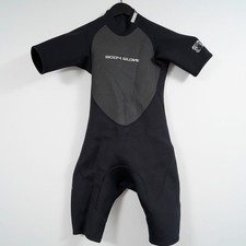 Body Glove Pro 2 Shorty Wetsuit Black Gray Juniors Size 12