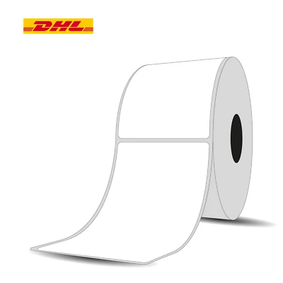 Versandetiketten 103 x 199 mm - 1 Zoll Etiketten | Thermo 250 Label pro Rolle