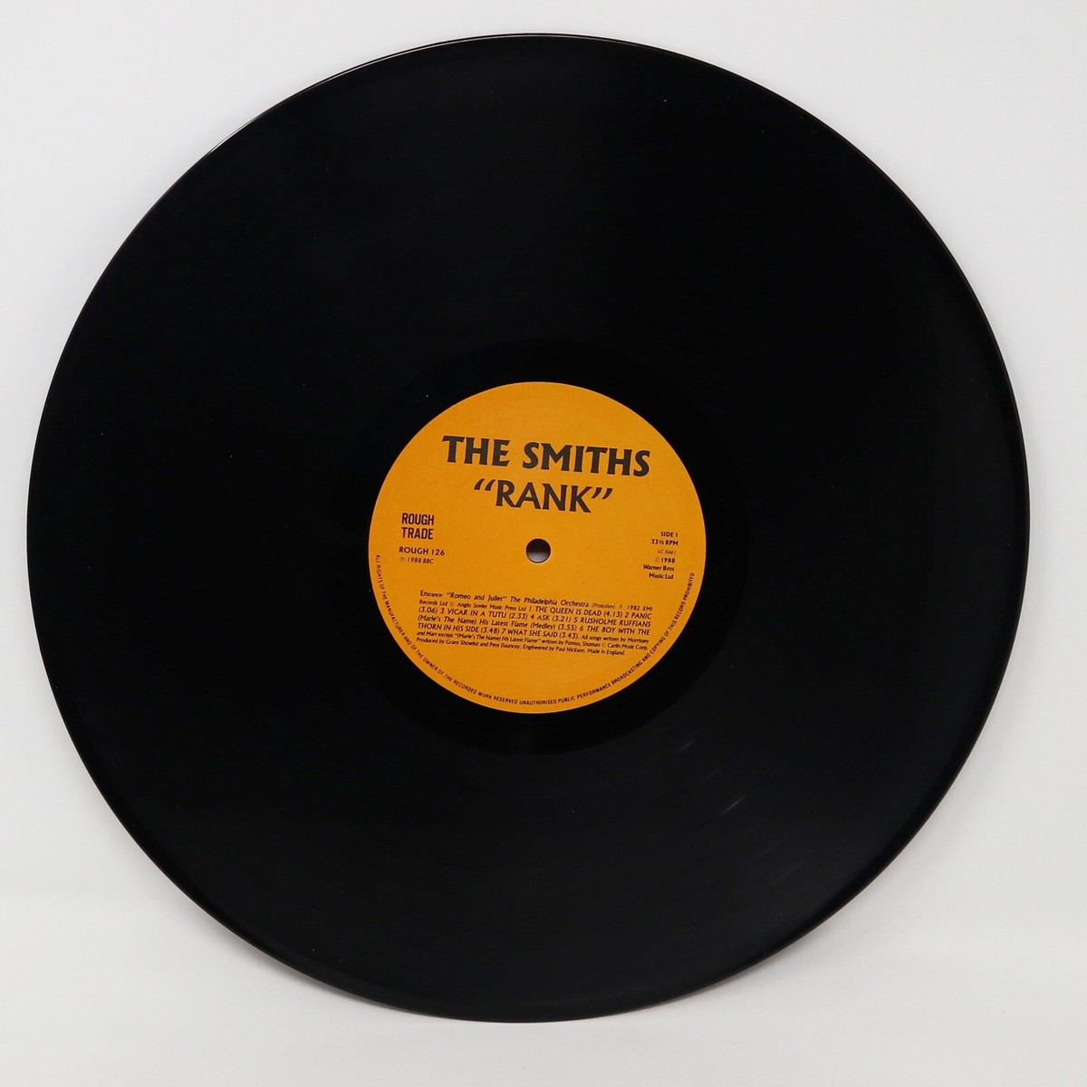 1988 ROUGH TRADE RECORDS THE SMITHS - 