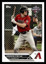 2023 Topps Pro Debut #PD-75 Andrew Pintar Card ACL Diamondbacks