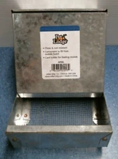 Pet Lodge Galvanized Steel Rabbit Feeder  (AF5SL) FS