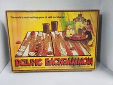 VINTAGE 1973 PACIFIC GAME CO. DELUXE BACKGAMMON GAME Pleasantime 406 100%