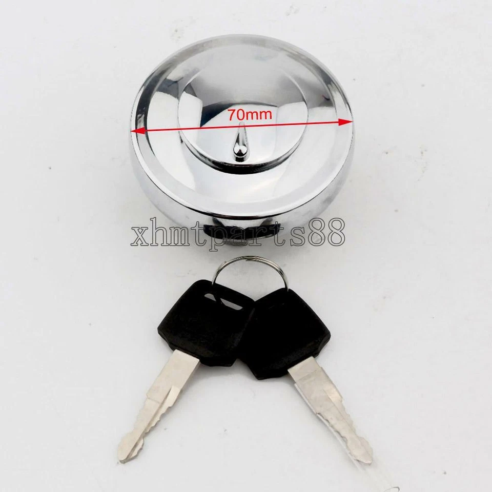 For Motorcycle Yamaha V Star V-Star 650 XVS650A Classic Fuel Tank Gas Cap Foto 2 de 4