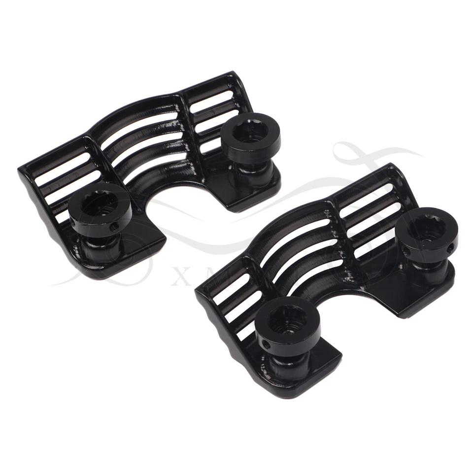 Cubiertas de cabezal de bujía negras de motor para Harley Tri Glide Ultra Classic FLHTCUTG Foto 4 de 4