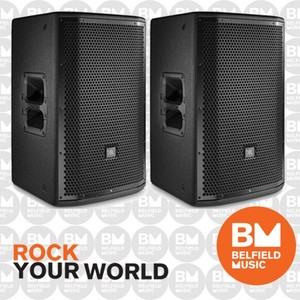 15 inch powered speakers pair