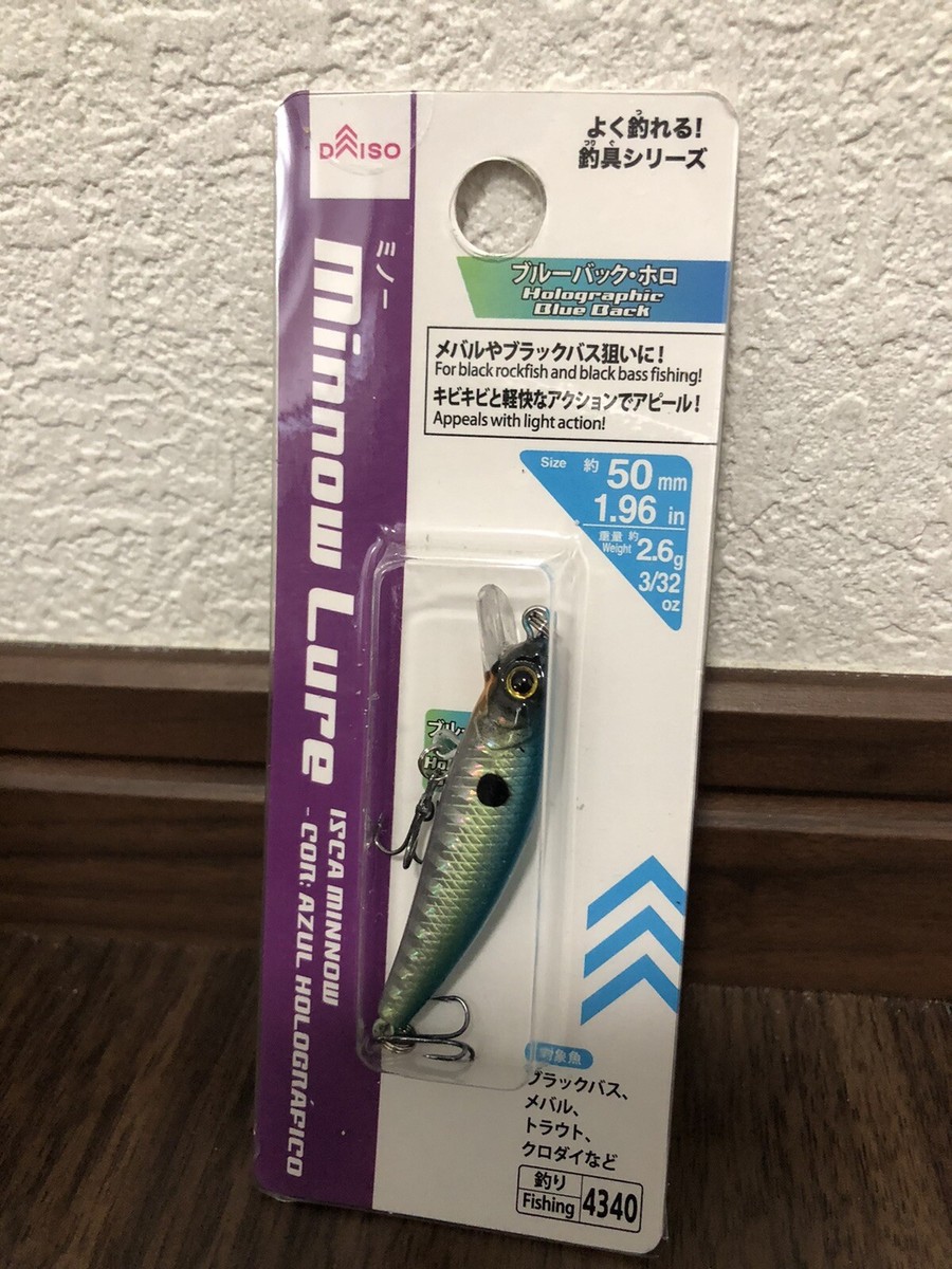 DAISO Lure Set Minnow Metal VIB Vibration Metal Jig Bass