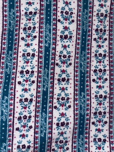 Lanz of Salsburg Nightgown Woman’s L Flannel Granny Gown HTF Blue Granny core - Picture 12 of 13