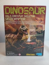 4M Kidz Labs Dig a Velociraptor Skeleton