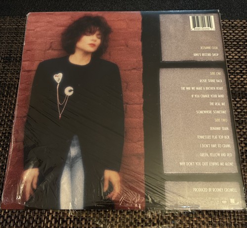 Rosanne Cash SIGNED LP Kings Record Shop Promo 1987 FD 40777 See Desc - Picture 4 of 4