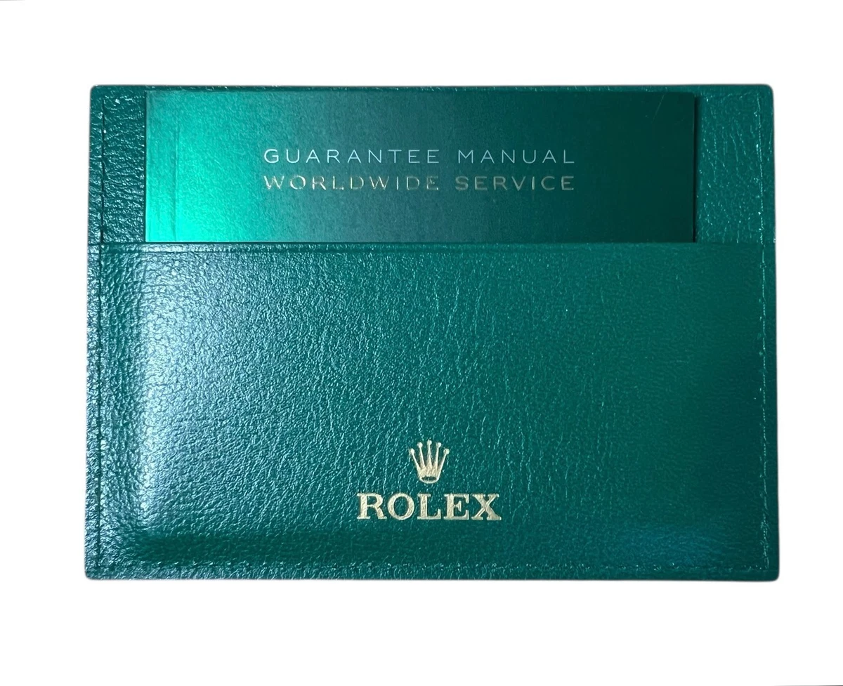 rolex warranty card products for sale | eBay