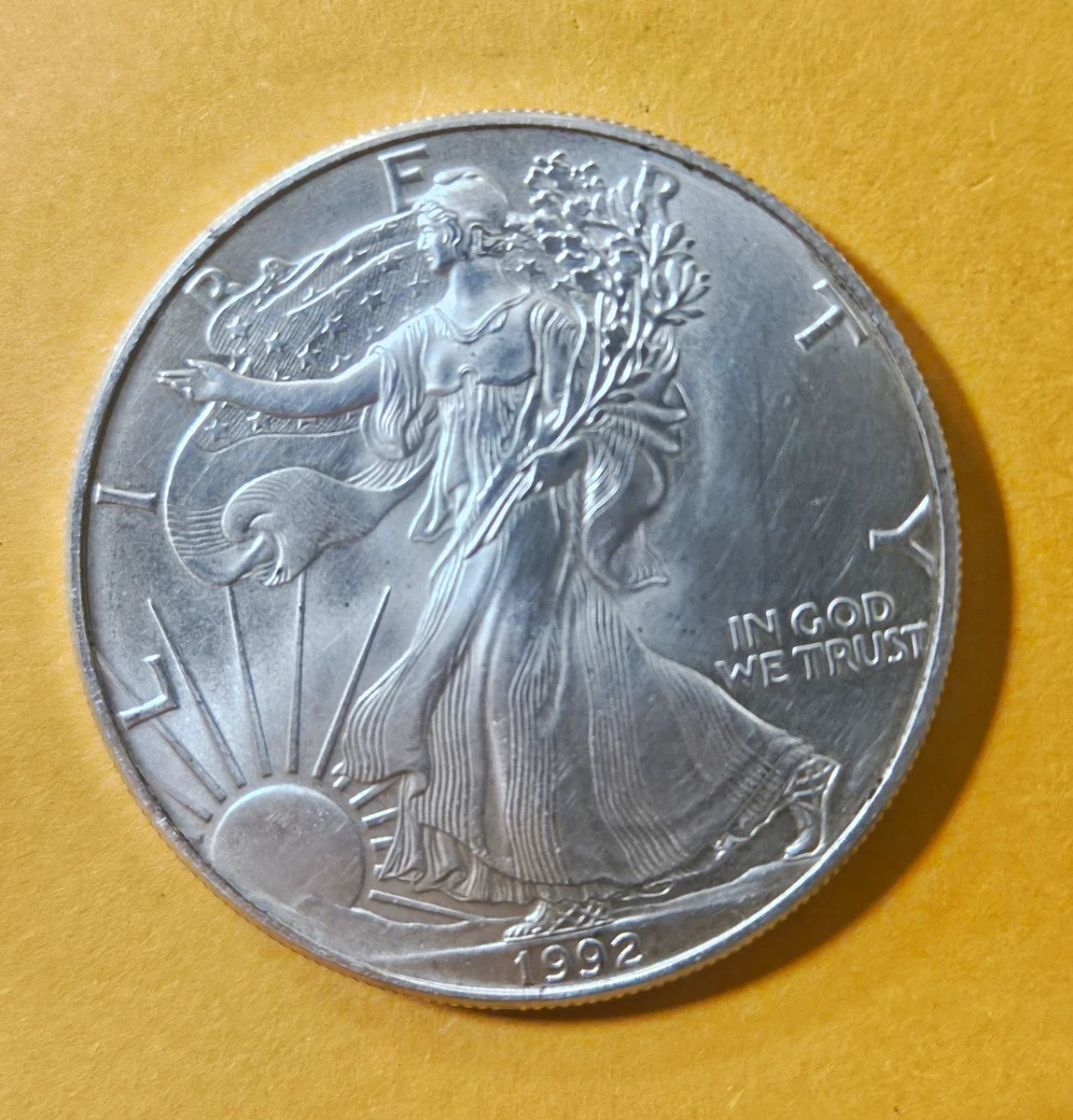 1992 American Silver Eagle 1oz 銀貨 1992 1 oz American Silver