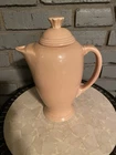 Homer Laughlin Fiesta ware Apricot Coffee Pitcher
