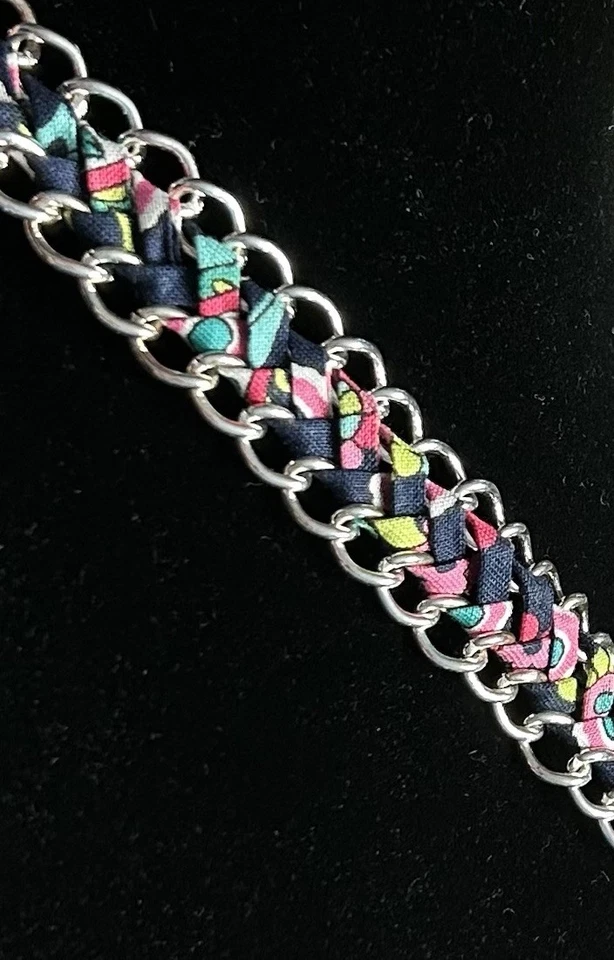 Auténtica diadema de eslabones de cadena Vera Bradley “Petal Paisley” - Nueva Foto 3 de 4