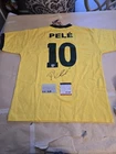 Pele Autograph Authentic Soccer Jersey Psa Certificate And Sports Memorabilia...