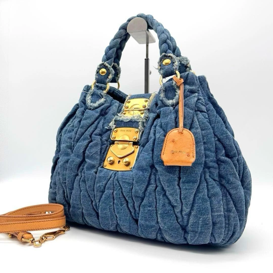 Miu Miu Bags & Women's Denim Exterior for sale | eBay