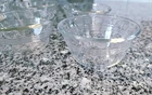 Lot of 6 Pyrex 463 6oz 175ml Custard Cups Small Bowls Scalloped Edge