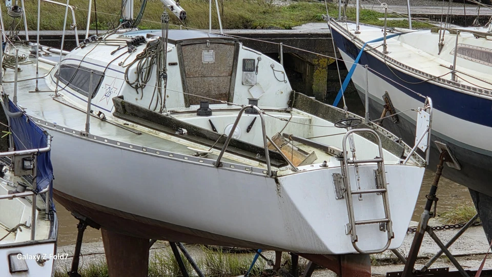 26 Foot Yacht, A Stuart 26. Currently at Thurrock Yacht Club - Image 3 of 4