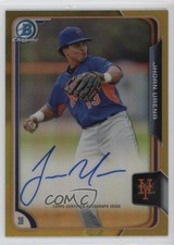 2015 Bowman Chrome Prospects Gold Refractor 36/50 Jhoan Urena #BCAP-JU Auto k2j