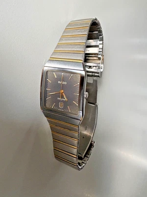 RADO Diastar 129.0266.3  Quartz Herrenuhr, 1990er Jahre, neue Batterie - Bild 1 von 4