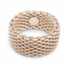 Tiffany Somerset Ring 925 9.1g Silver