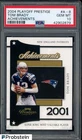 2004 Playoff Prestige Tom Brady #A-8 New England Patriots PSA 10 GEM MINT