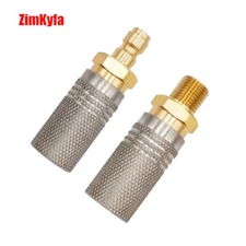 Metal Extended  Air Charging Quick Release Adapter Socket 1/8 BSP 8mm