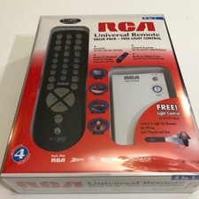 RCA Universal 4 in 1 Remote RCU700 TV VCR Cable Free Light Control NIB New Read