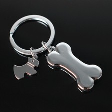Creative Pets Puppy Dog Love Bone Key Ring Keyring Keychain Pet Pendant