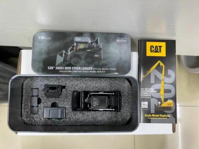 CAT CATERPILLAR 242D3 SKID STEER LOADER TOOLS BLACK 1:50 DIECAST