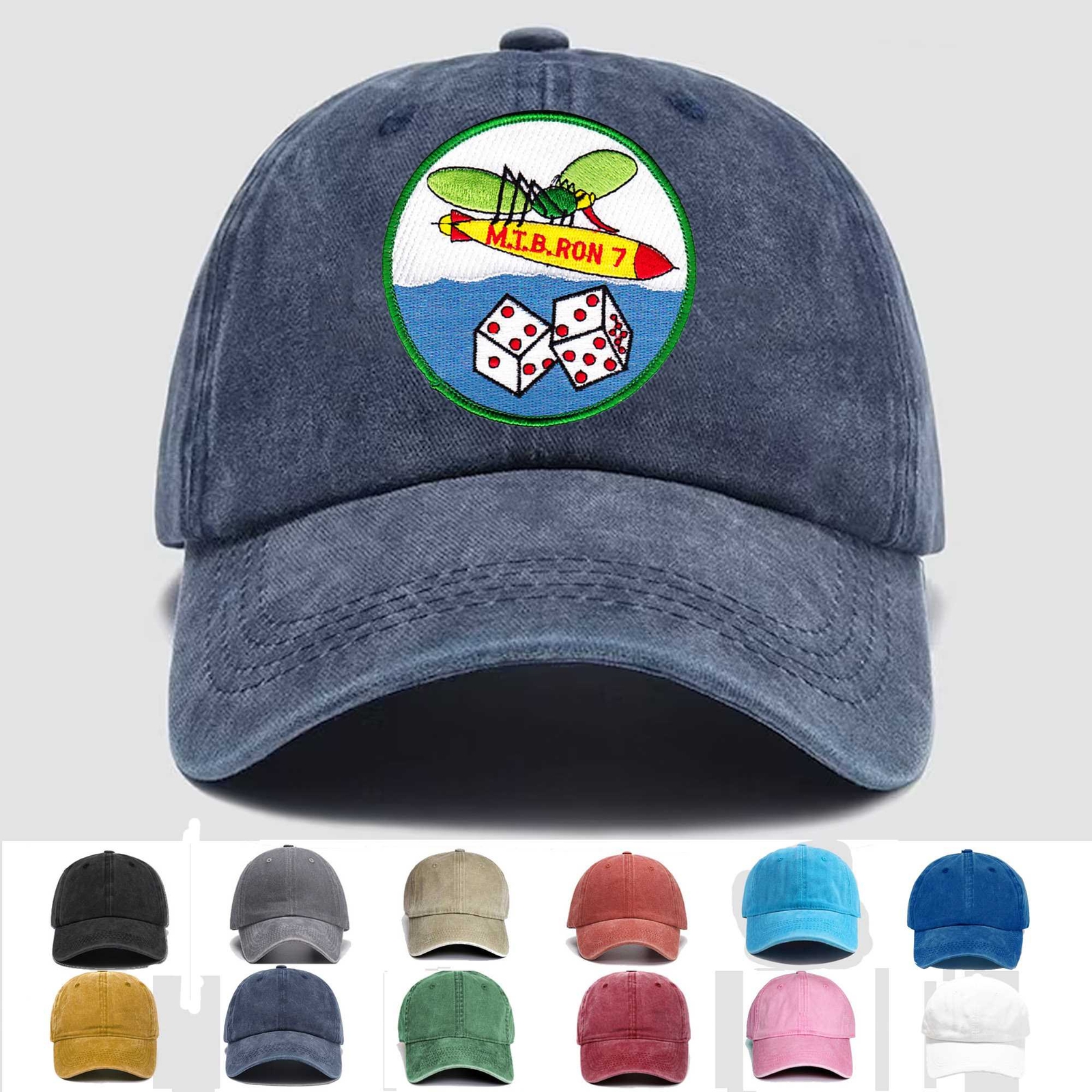 Custom Embroidered Hat Motor Torpedo Boat Squadron 7, Veteran Cap, Gift Idea