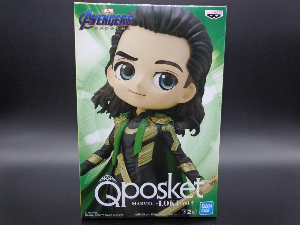 BANPRESTO LOKI Q posket Figure Vol.2 Normal Color A Avengers 