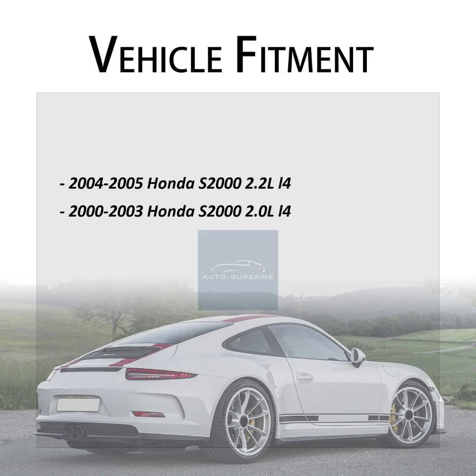 4x Kit de Mangueira de Freio Dorman Linha Traseira Frontal Para Honda S2000 2.2L 2004-2005 - Imagem 2 de 4