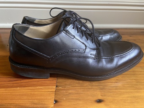 Johnston & Murphy Signature Series Men Dress Shoes Black Lace up Size 11 M - Picture 3 of 6