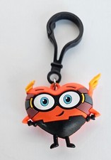 NEW American Heart Association Kids Heart Challenge Keychain 4 Heart Lot