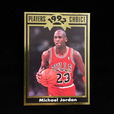 1992 Michael Jordan Chicago Bulls ''GOLD''  Players Choice Cartwrights #9