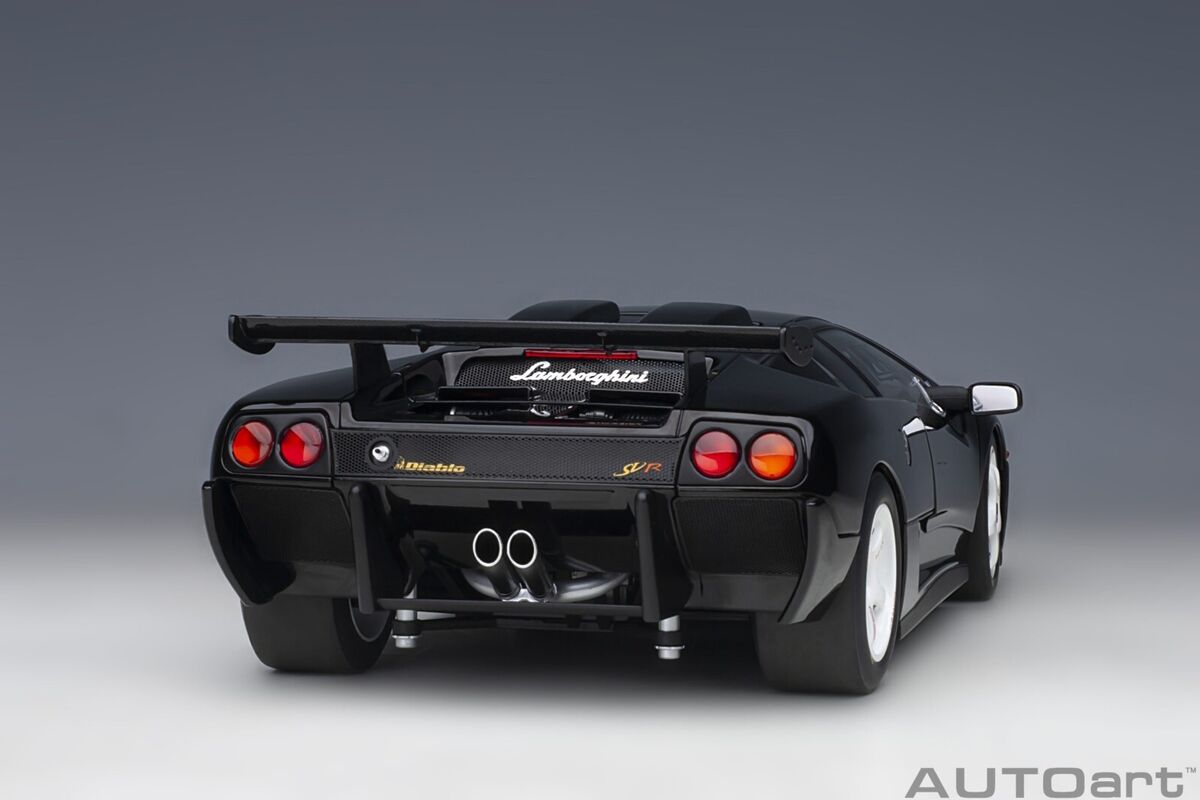 1996 LAMBORGHINI DIABLO SV-R DEEP BLACK 1:18 COMPOSITE 1996 LAMBORGHINI DIABLO SV-R DEEP BLACK 1:18 COMPOSITE