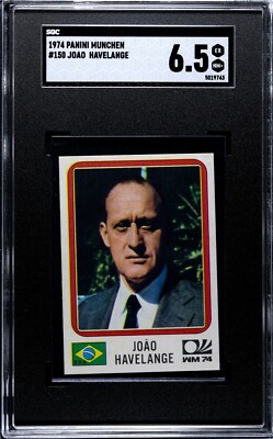 1974 Panini Munchen World Cup #150 Joao Joâo Havelange RC FIFA