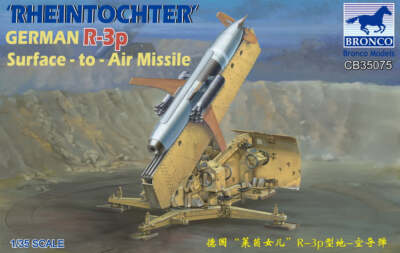 Bronco Models CB35075 1:35 ''''Rheintochter'''' deutsche R-3p Boden-Luft-Rakete