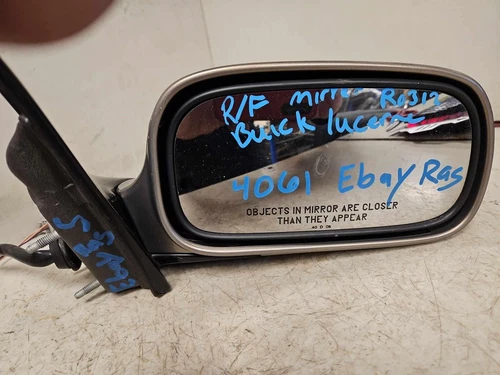 06-09 BUICK LUCERNE Right Door Mirror Power BROWN Manual Fold Side Rh OEM