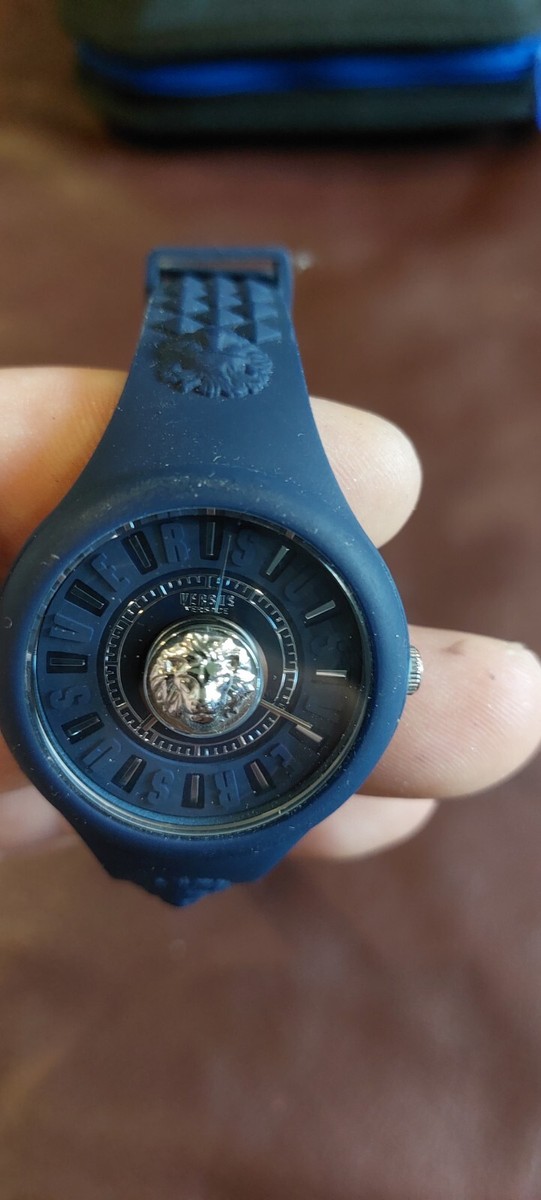 Versus Versace Fire Island Lion Watch Blue Womens NWT No  display picture 3