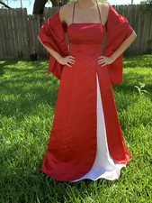 Red/white Prom Dress