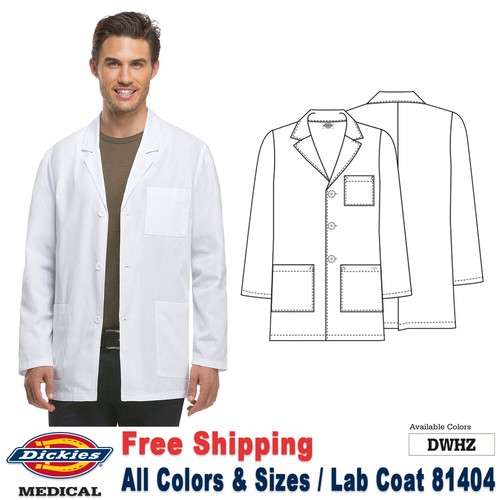 Dickies laboratorio abrigos para hombre de moda Abrigo de laboratorio de 31  pulgadas 81404 | eBay
