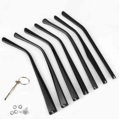 Ein Paar 4Mm-10Mm Brillenbügel Ersatz Sonnenbrillen Reparatur Zubehör DIY