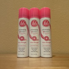 3 Pack- FDS Intimate Deodorant Spray Extra Strength - 2 oz each