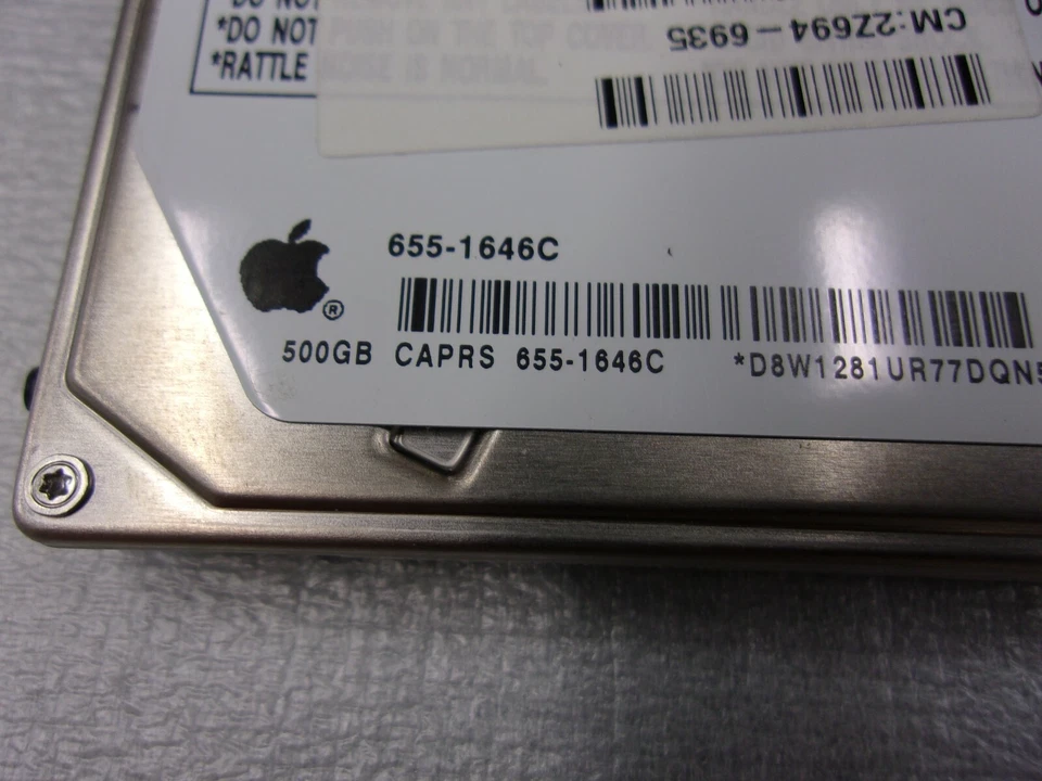 655-1646C MK5065GSXF 500GB 5400RPM SATA 3Gb/s 2.5 8MB CACHE - Image 2 of 3